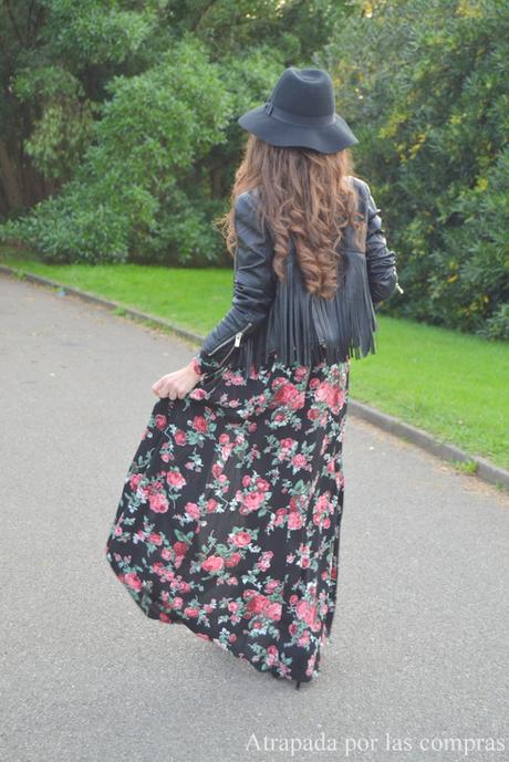 BOHO LOOK: VESTIDO CAMISERO FLORAL