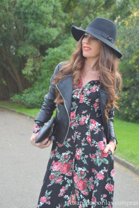 BOHO LOOK: VESTIDO CAMISERO FLORAL