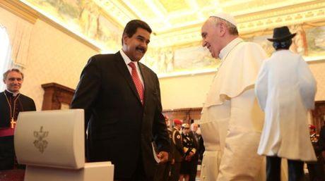 Los detalles del encuentro entre el papa Francisco y el presidente Nicolás Maduro en el Vaticano #Venezuela