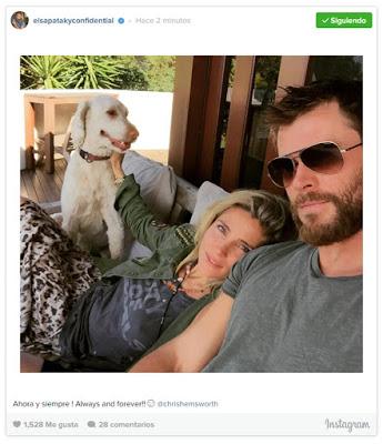 Chris Hemsworth responde a los rumores de crisis con Elsa Pataky