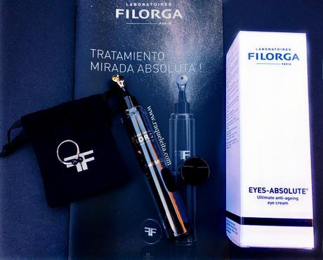 Eyes-Absolute® de Filorga, Un Solo Gesto Seis Acciones Anti-Edad