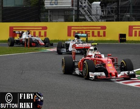 Ferrari recibe sanción por el unsafe release de Raikkonen