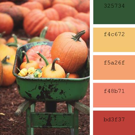 Inspiración y color: ideas para combinar el color calabaza