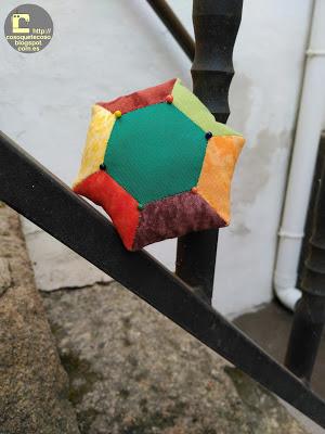 Acerico de hexágonos otoñal Acerico de hexágonos otoñal