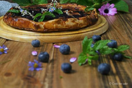 galette, blueberry-galette, galette-de-arandanos