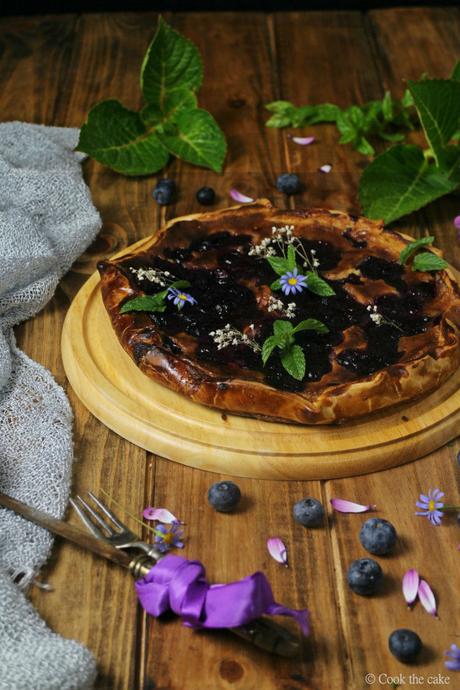 galette, blueberry-galette, galette-de-arandanos