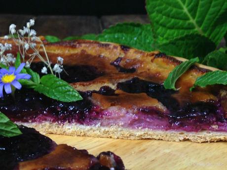 galette, blueberry-galette, galette-de-arandanos