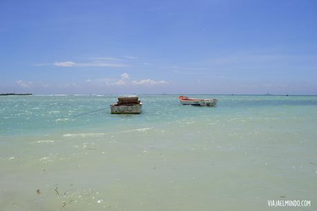 La playa en la que nos bañamos en Aruba