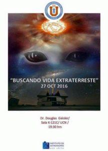 Charla “Buscando vida extraterrestre” en UCN, Antofagasta Charla “Buscando vida extraterrestre” en UCN, Antofagasta