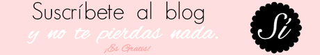 suscribete al blog