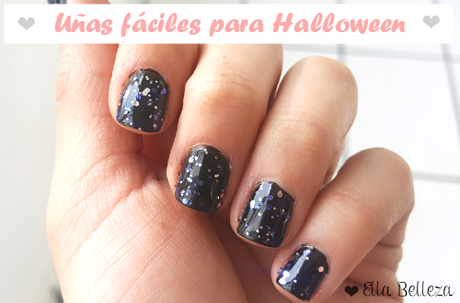 Uñas fáciles para Halloween