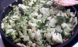 Quiché de Brócolis y Salmón Quiché de Brócolis y Salmón