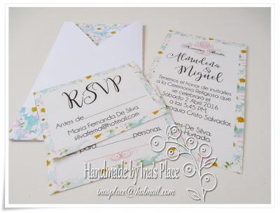 Invitación Bodas - Floral Inspired Theme 2.0