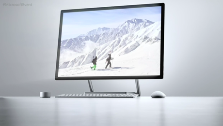 Surface Studio es la PC todo en uno de Microsoft para competir con la iMac