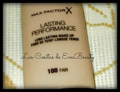 Review Base de maquillaje Lasting Perfomance Foundation de Max Factor Review Base de maquillaje Lasting Perfomance Foundation de Max Factor