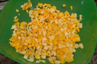 Tarta de manzana y melocotón fit Tarta de manzana y melocotón fit