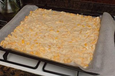 Tarta de manzana y melocotón fit Tarta de manzana y melocotón fit