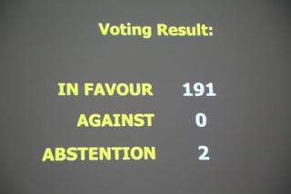 Votación en ONU contra el bloqueo