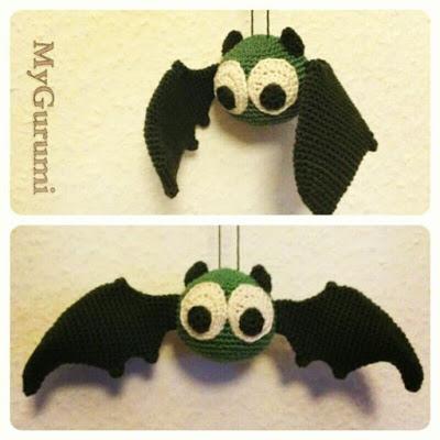 2522.- Amigurumi murcielagos