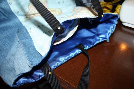 Diy: bolso tote bag vaquero