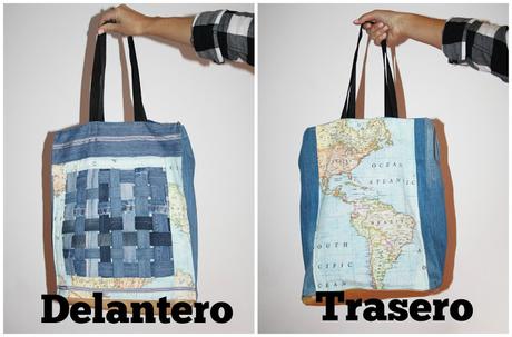 Diy: bolso tote bag vaquero