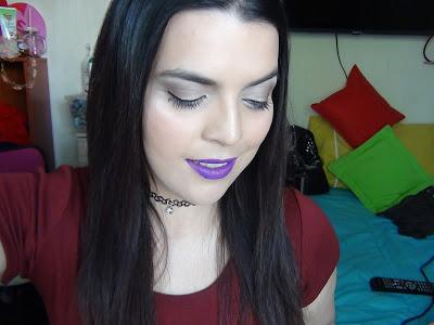 Maquillaje LABIOS MORADOS + LOOK TOO FACED [VÍDEO]