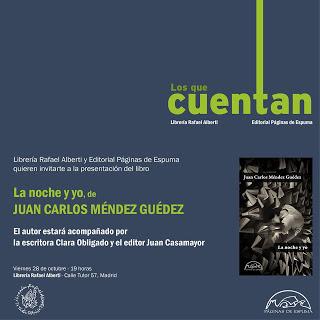 Presentación noche Juan Carlos Méndez Guédez