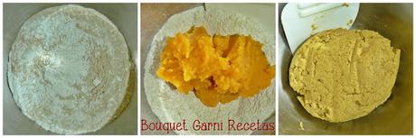 Pizza de harina de quinua y calabaza Pizza de harina de quinua y calabaza