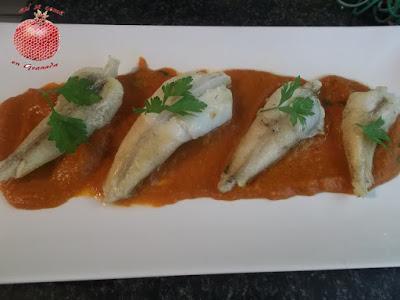 Salsa vizcaina para pescado