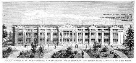 Madrid, 140 años atrás. Sesión inaugural de la Institución Libre de Enseñanza Madrid, 140 años atrás. Sesión inaugural de la Institución Libre de Enseñanza