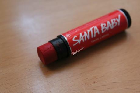 Lush: tinte y exfoliante labial Santa Baby