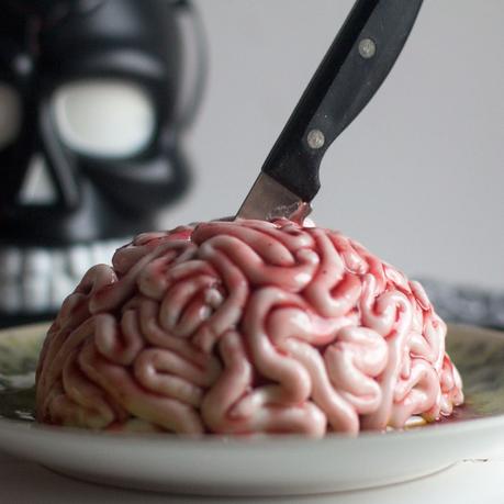 tarta cerebro para halloween como preparar una tarta cerebro muy facil para halloween