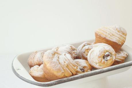 Cruffins con avellanas y ganache de chocolate, placer dos en uno #Asaltablogs Cruffins con avellanas y ganache de chocolate, placer dos en uno #Asaltablogs