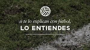 Si te lo explican con fútbol lo entiendes. Comprarse un vestido bueno