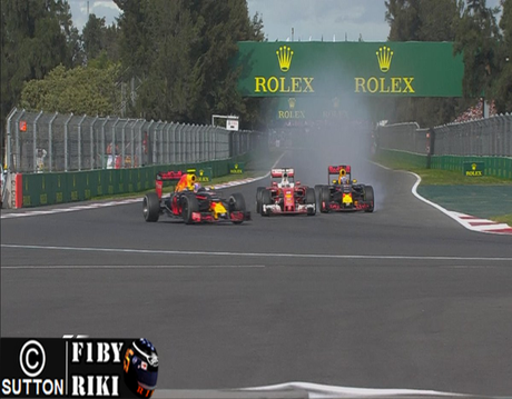 Penalizan Verstappen, después de que Vettel lanza insultos deseperadamente en México