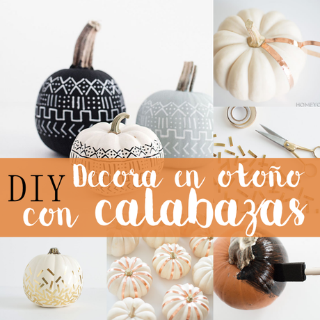 3 DIY para decorar tu OTOÑO CON CALABAZAS ¿cual te gusta más?