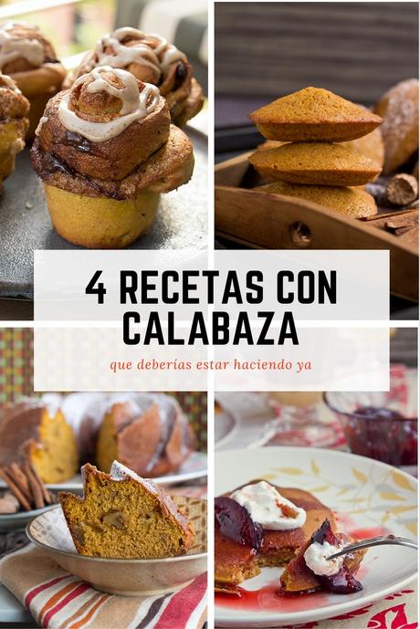 Recetas con calabaza, que ya deberías estar haciendo