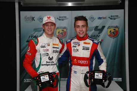 Mick Schumacher pierde el campeonato de la F4 italiana ante el argentino Marcos Siebert