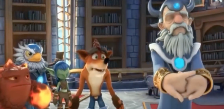 Skylanders Academy deja ver a Crash Bandicoot...¡y hablando! Skylanders Academy deja ver a Crash Bandicoot...¡y hablando!