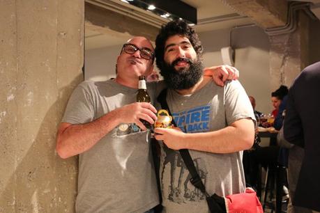 Llegó el que faltaba #AupaVodafoneOne Disfrutando con Eneko Sukaldari de la presentación. / BilbaoClick.