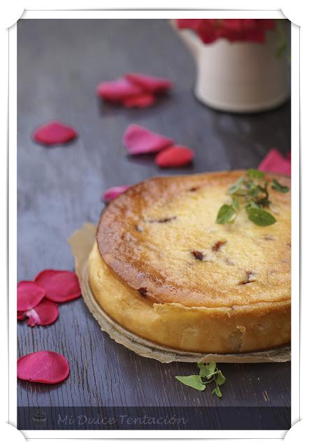 Tarta de Queso y Mermelada de Fresa