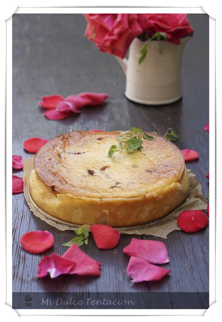 Tarta de Queso y Mermelada de Fresa