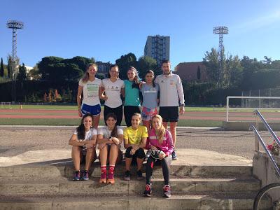 Concentración Triatlón y Mujer 2016. Federación Española de Triatlón