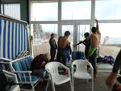 4 x 1000 Sailfish en Badalona . 4 x 1000 Sailfish en Badalona .