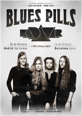 Blues Pills + Kadavar - Barcelona 26-10-16 - Sala Apolo