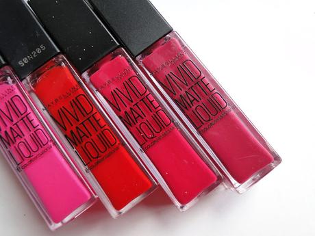 Vivid matte liquid de Maybelline New York, mates que se convierten en vicio.