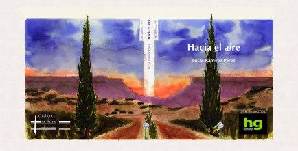 ‘Hacia el aire’, es un libro de reflexión gráfica utilizando el ciprés como símbolo la-cubierta