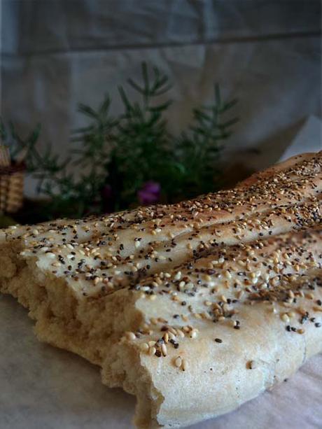 nan-e-barbari | pan chato persa crocante y delicioso