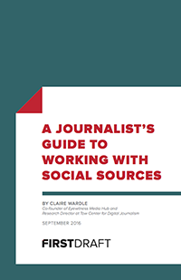 Ebook: A journalist’s guide to working with social sources