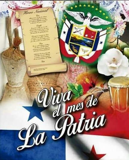 Viva el mes de la patria Panamá